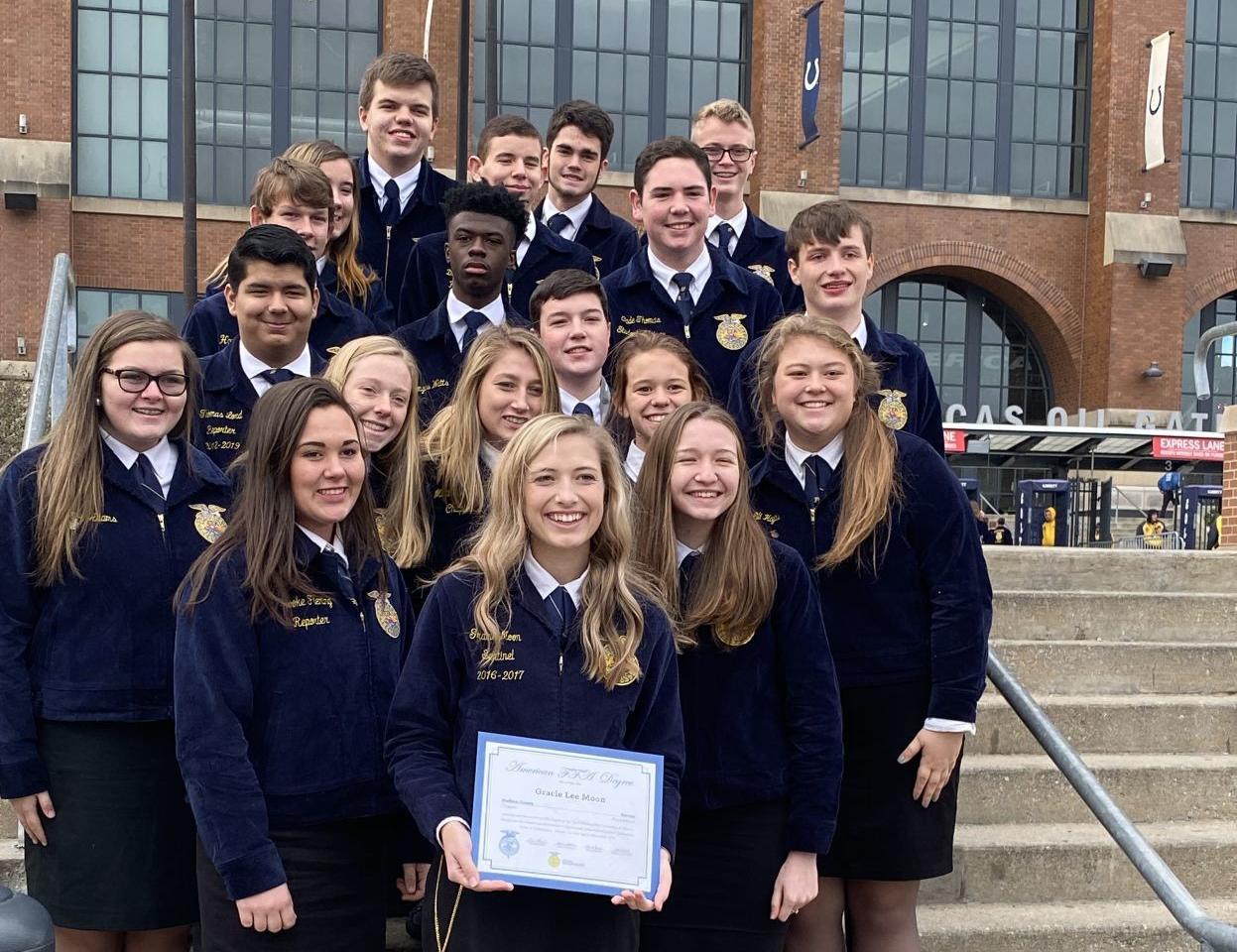 FFA honored nationally